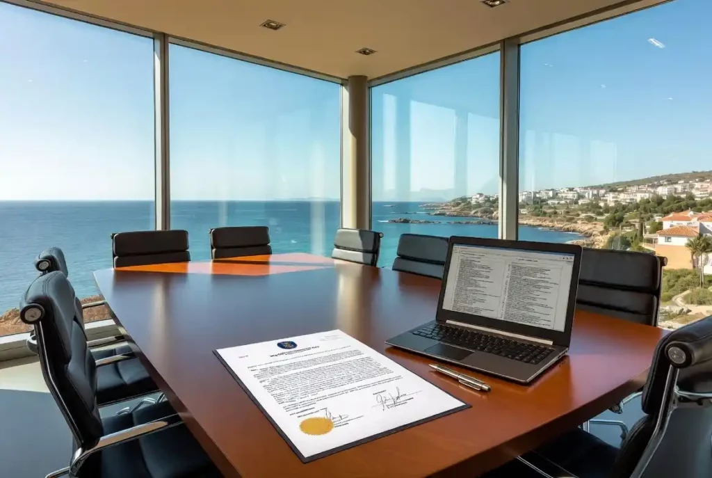 Dossier de Due Diligence et contrat de vente immobilière gérés par un avocat francophone en Espagne en 2026.